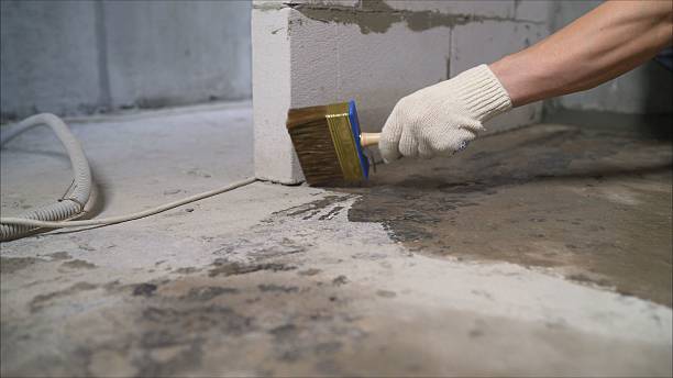 Crawl space vapor barrier installation in West Newton, IN